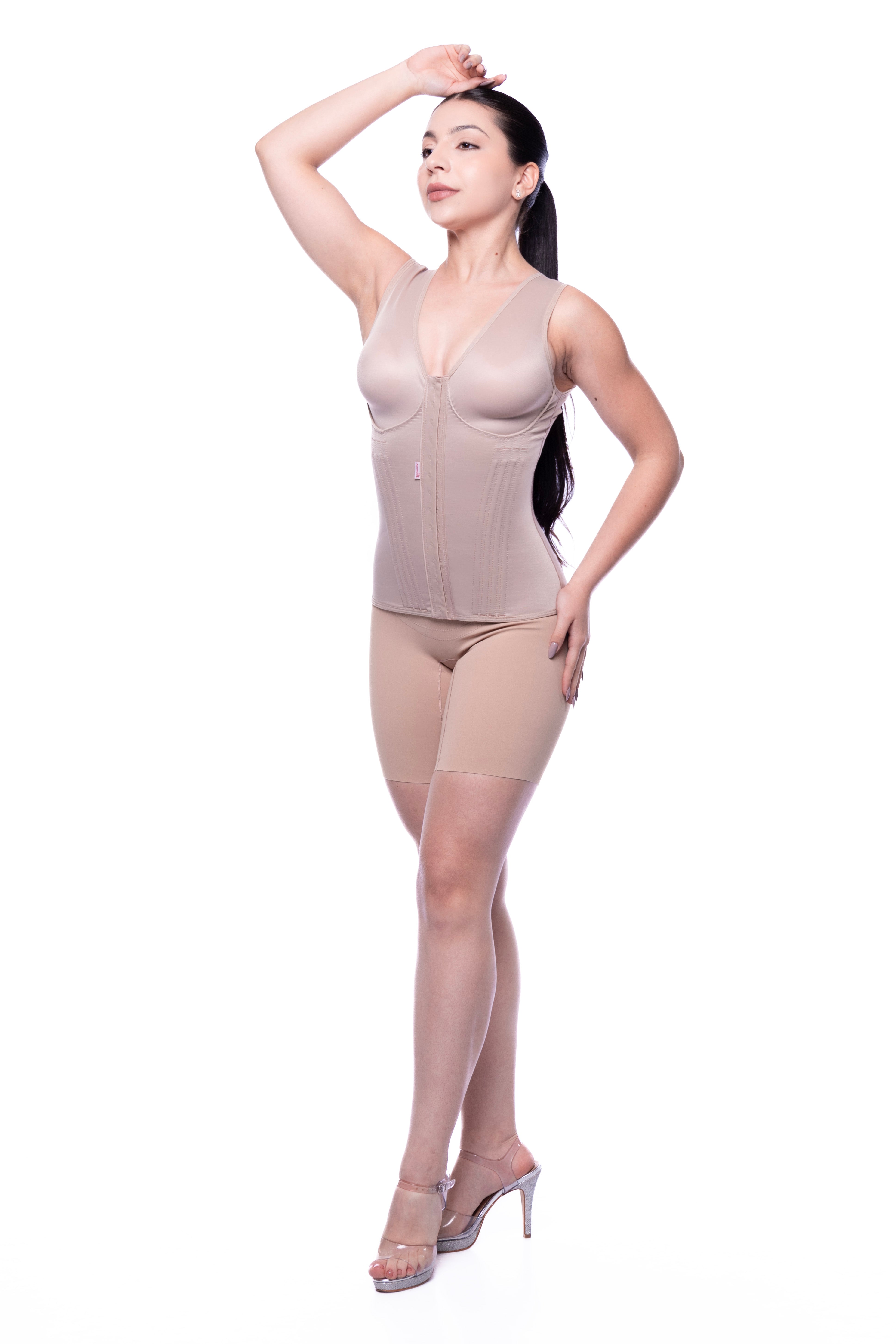 Camiseta Feminina, busto pré moldado, 12 barbatanas
